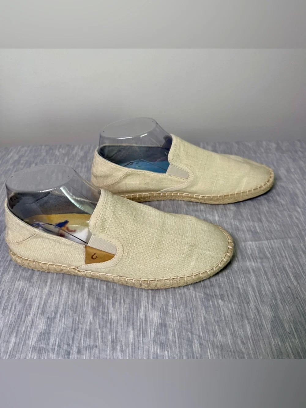 OluKai Kaula Pa’a Kapa Espadrille Slip-On | Natural/Sand | Women’s 7.5 Boho EUC